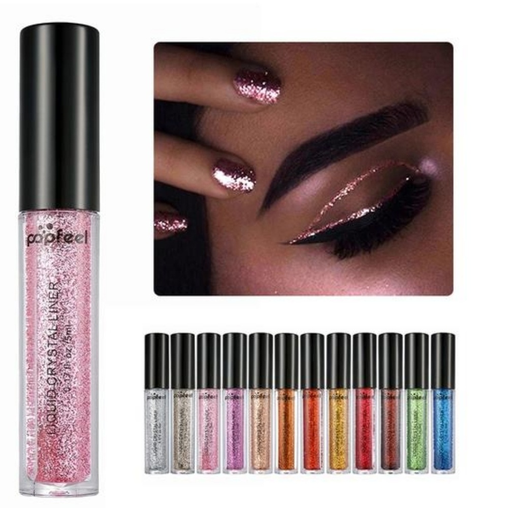 Long Lasting Waterproof Liquid Glitter Eyeliner